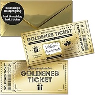I Voucher to Fill in with Scratch Sticker, Scratch Card for Writing Yourself, Cinema Voucher, Birthd