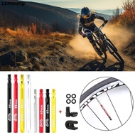 LEMONTRE Bicycle Valve Adapter, 60/80MM Stainless Steel Bike Valve Extender, Replacement Bicycle Acc