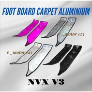 CARPET FOOTMAT NVX-V3 MAGIC BOY FOOTBOARD CARPET ALUMINIUM NVX-V3 MAGIC BOY