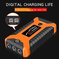 car charger adapter battery charger for car 12v 24v battery charger for car Car battery charger 12 24volts ✸99800mAh Portable Car Jump Starter Pack Booster Charger Battery Power Bank with Air Pump☜