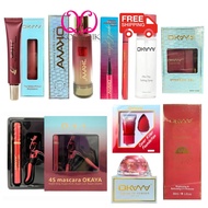 OKAYA All Item Foundation Cover Killer Sunscreen Primer Mascara Setting Spray Eyeliner Cleanser Oil