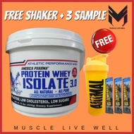 America Pharma Protein Whey Isolate 2.0 4.5kg 10lbs (Free Shaker + 3 Sample) - Whey Isolate, Susu Gy