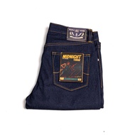 PMD & CO - MIDNIGHT TERROR - 15 oz - Indigo X Purple - Denim Selvedge Accent - Slim Straight