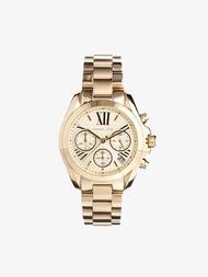 นาฬิกาข้อมือผู้หญิง  Michael Kors Bradshaw Chronograph Gold Dial Gold MK5798