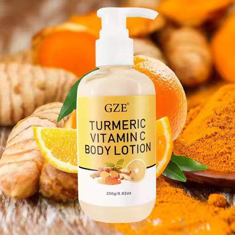 GZE TURMERIC VITAMIN C BODY LOTION Vitamin C Cream Face & Body Lotion, Moisturizer Firming & Brighte