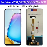 6.72 "AMOLED LCD cho Vivo y200i/y200t/iqoo z9x LCD với bộ linh kiện số của màn hình cảm ứng cho Vivo