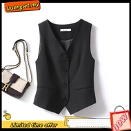 Limited KL stock ~ Women Suit Gray Vest for Business Office Formal #2301