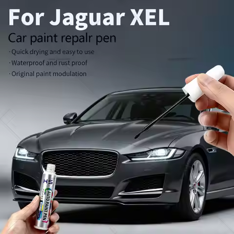 For Jaguar XEL Car Paint Repair Pen Touch Up Scratch Remover DIY Auto Accessories Black 1AG White 1A