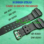 Casio G-Shock FROGMAN DW-8200 RUBBER STRAP CASIO FROGMAN DW8200 WATCH STRAP