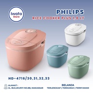 PHILIPS RICE COOKER DIGITAL PLUS 1.8 LT HD-4716/30,31,32,33 WITH WARRANTY