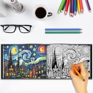 [ใดๆ 2 ชิ้นได้รับส่วนลด 10%] หนังสือระบายสีผู้ใหญ่ [16 หน้า 32 ภาพ] ที่ระบายสี สมุดฝึกระบายสี กระดาษ