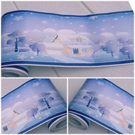 Wall border lis border sticker character