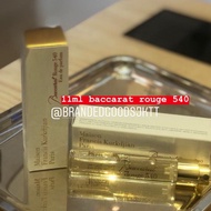 Mfk BACCARAT ROUGE 540 (11ml) EDP EXTRAIT NO BOX