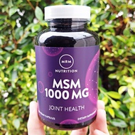 MSM 1,000mg 120 Vegan Capsules (MRM®) เอ็มเอสเอ็ม Promotes Joint Health- Supports Healthy Hair, Skin &amp; Nails ซัลเฟอร์ กำมะถัน Methylsulfonylmethane