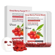 Goqi Berry HA Soothing Moisturizing Facial Mask Box 25ml 1 Pack = 10pcs
