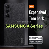 Casing for Samsung Galaxy A55 A35 A25 A15 A05 A05S 4G 5G 2024 phone Case Tree Stripes Leather cover 