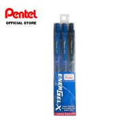 PENTEL Energel-X BL107 Refillable Gel Roller Pen Value Set (0.7mm)