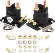 12V (2pcs) Power Trim Solenoid Switch - 89-96158T Solenoid, for Mercruiser Mercury Mariner Outboard 