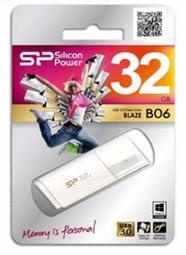 【S03 筑蒂資訊】廣穎 Silicon Power Blaze B06 32G USB3.0 貝殼白 隨身碟