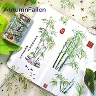 2m/ Roll Bamboo PET Washi Tape Special Oil Masking Tape 3D Crystal Ink Transparent Decorative Sticke