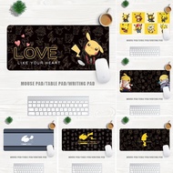 [Special Offer] Pikachu Mouse Mat Girls Oversized Anime Two-Dimensional Gaming Keyboard Desk Mat Gam