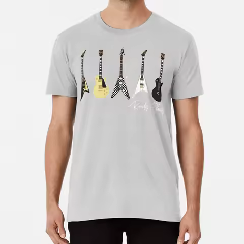 Randy Rhoads T Shirt Randy Rhoads Rhoads Randy Rhodes Guitar Music Legend Metal