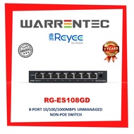 REYEE RG-ES108GD 8-PORT UNMANAGED SWICTH