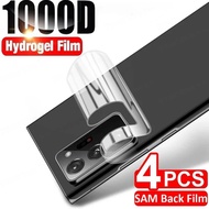 4Pcs Back Film Hydrogel Film For Samsung Galaxy S22 S21 S23 S24 Ultra Plus FE For Samsung Note 10 20 Ultra Plus Screen Protector