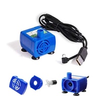 Mini Submersible Water Pump USB Submersible Pump DC 3.5-9V 1-3W Aquarium etc
