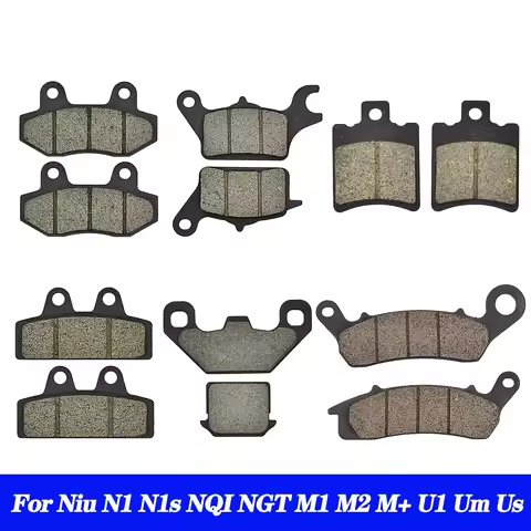 Electric Scooter Original Front and Rear Brake Pad Shoe For Niu NGT NQiGT N1 N1s NQI M1 M2 M+ U1 Um 