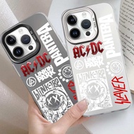 FF003 - Case iphone 15 14 13 12 11 Pro Max XR XS X 8 7 Premium Soft Metal Casing