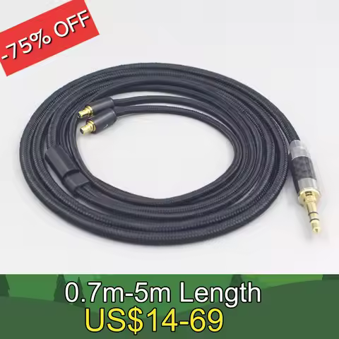 2.5mm 4.4mm 3.5mm Super Soft Headphone Nylon OFC Cable For Sennheiser IE100 IE400 IE500 Pro Earphone