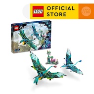 LEGO Avatar 75572 Jake & Neytiri’s First Banshee Flight Building Toy Set (572 Pieces)