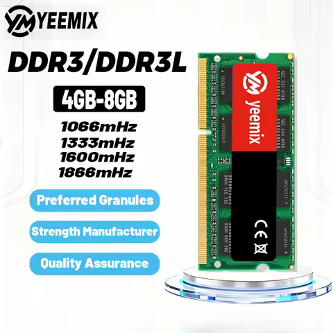 YEEMIX Laptop Ram DDR3/DDR3L Green 4GB 1333Mhz 1600Mhz 1866Mhz 1.5v 8GB 4GB1333Mhz 1600Mhz 1866Mhz 1