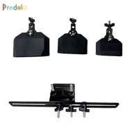 [Predolo] ABS Plastic Percussion Cowbell Drum Holder Kit for Practice Drum Pad Set and Home Drumming