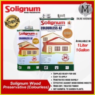 ➨ ➠ △ Solignum COLOURLESS AZ Wood Preservative for Termites