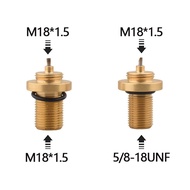 HPA M18*1.5 5/8-18UNF Pressure Regulator Air Tank Connector Adjustable Pressure Relief Valve Accesor