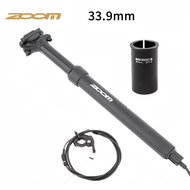 หลักอานยกจักรยานไฮดรอลิกซูมจักรยานเสือภูเขาจักรยานเสือหมอบรีโมทหลักอานสายไฟภายใน27.2/30.9/31.6/ 33.9