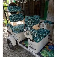 4 wheels Ebike seat and armrest cover (before placing order,please send your ebike picture)