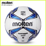 § Molten Soccer Ball Molten F5V5000 Vantaggio Size 5 Football Training Soft Leather PU b
