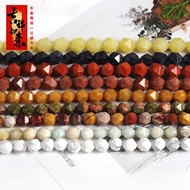 Jade Diamond Beads Diamond Faceted Loose Beads Bracelet diy Accessories
