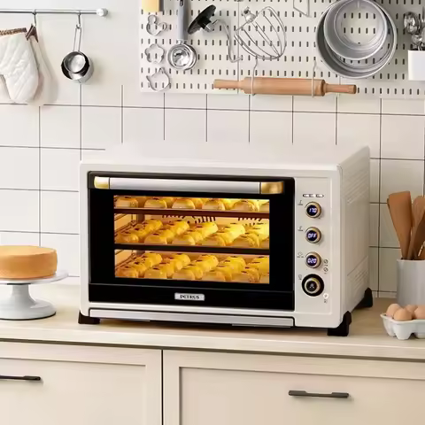 Petrus Horno Eléctrico 220V 80L Commercial Use Electric Oven Open Hearth Blast Furnace Integrated Ov
