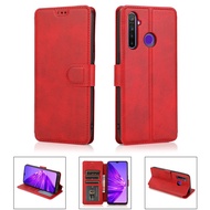 For OPPO Realme 5 5S 5i C3 6i/Realme 5 Pro/Realme Q/Realme 6 6 Pro/Realme 7 7 Pro Flip Case Leather 
