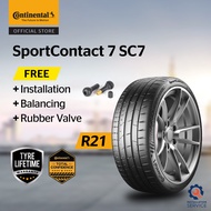 Continental SportContact SC7 R21 245/35 265/40 275/35 285/30 285/35 305/30 (with installation)
