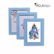 Minimalist 4R, 5R, 6R Photo Frames - 4R, 5R, 6R Photo Frames - Pastel Blue 2501
