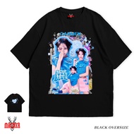 MACDEER Oversized T-SHIRT CARMEN HEARTS2HEARTS T-SHIRT PREMIUM BLACK T-SHIRT | H2H 7-8