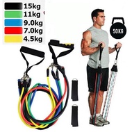 5-Colored Gym Equipment, resistance training equipment at home