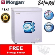 MORGAN DUAL FUNCTION CHEST FREEZER 116L