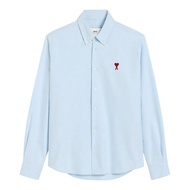 AMI PARIS Men's AMI De Coeur Classic Fit Shirt 600057249LBL