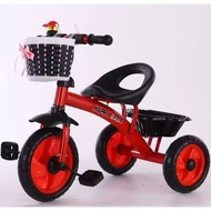 Bike for Kids 3 Wheels Trolley Bike Baby Stroller Bike With Front Back Baske
